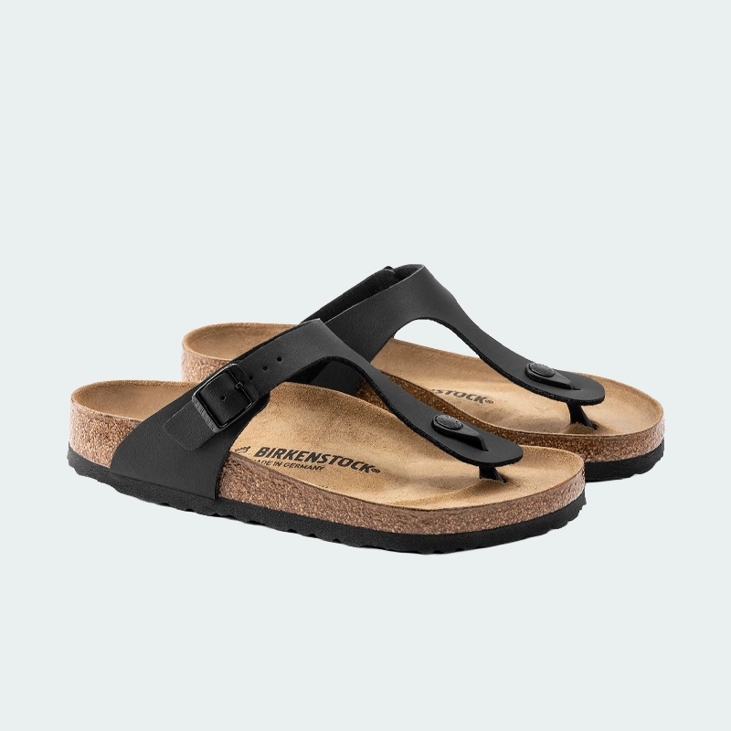 Birkenstock Gizeh Birko Flor Black Regular 43691
