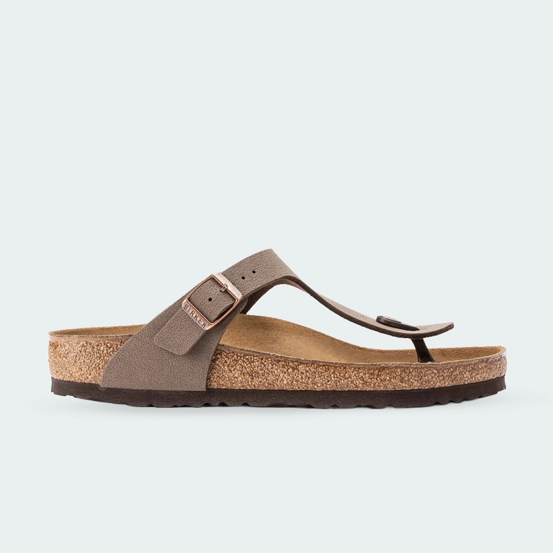 Birkenstock Gizeh Birko Flor Mocca Regular 43751