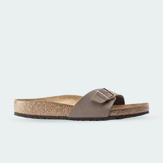Sandal Madrid Birko-Flor Mocca Narrow