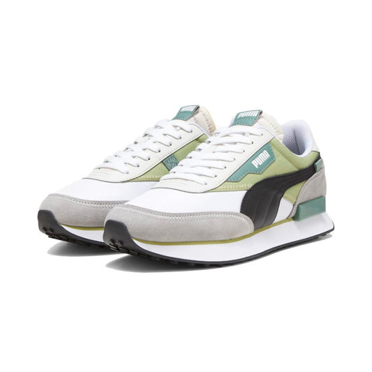 Chaussure FUTURE RIDER PLAY ON PUMA WHITE-KIWI GRE