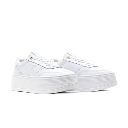 Tommy-Platform-Lux-Court-Sneaker-Blanc-FW0FW08379-YBS