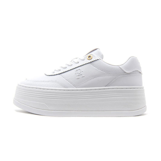 Tommy-Platform-Lux-Court-Sneaker-Blanc-FW0FW08379-YBS