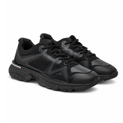 Tommy-M-Runner-Tech-Knit-Lth-Mix-Noir-FM0FM05344-BDS