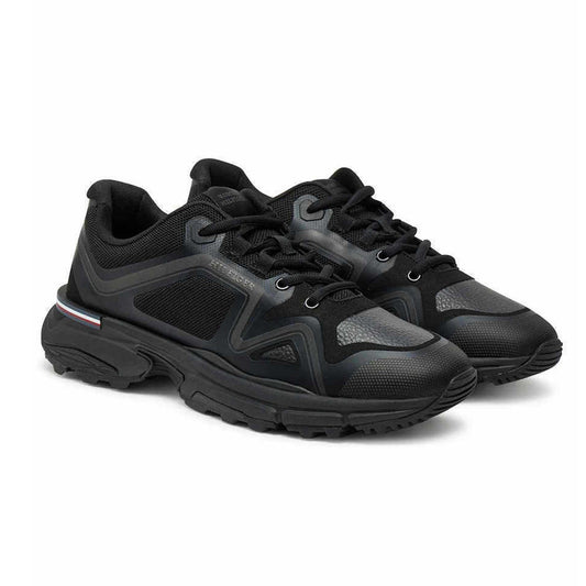 Tommy-M-Runner-Tech-Knit-Lth-Mix-Noir-FM0FM05344-BDS