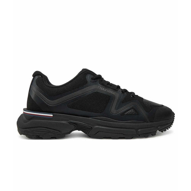 Tommy-M-Runner-Tech-Knit-Lth-Mix-Noir-FM0FM05344-BDS