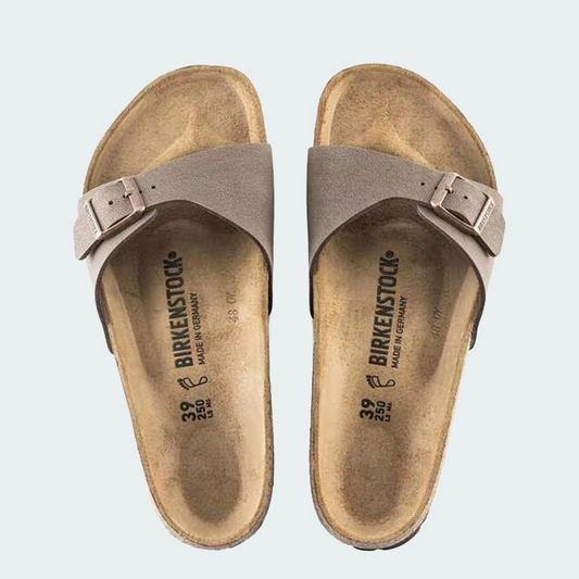 Birkenstock Madrid Birko Flor Mocca Narrow 40093