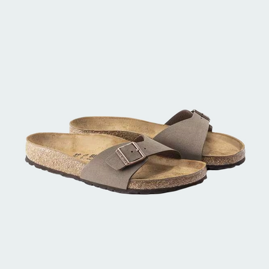 Birkenstock Madrid Birko Flor Mocca Narrow 40093