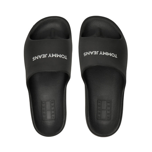 Tommy-TJW-Flatform-Pool-Slides-Black-EN0EN02763-BDS