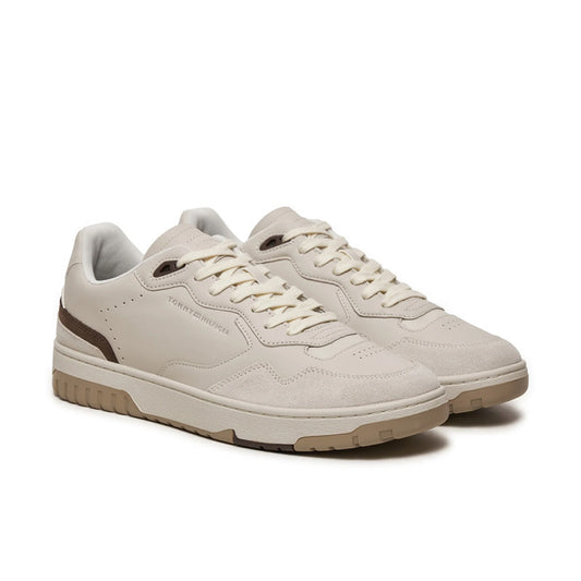 Chaussure TH BASKET STREET LEATHER